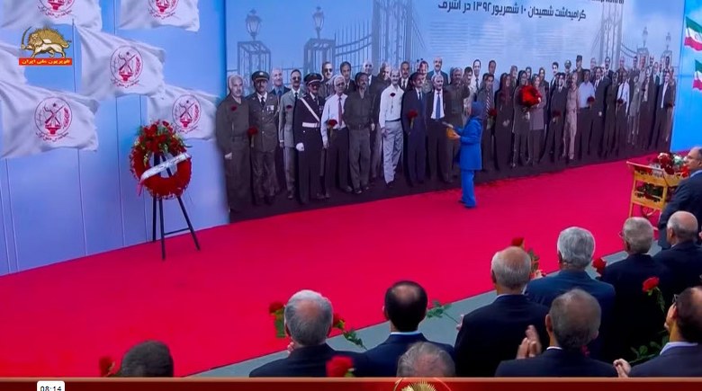خانم #مریم _رجوی: حماسه سرخ فام اشرف تابلوی با شکوهی از پیکار تا آخرین نفس - #مجاهدین_خلق