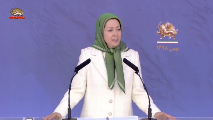 استبداد شاه وسرکوب احزاب ملی وجنبش های ا نقلابی راه را برای خمینی گشود - مریم رجوی در ۲۰ بهمن ۱۳۹۸