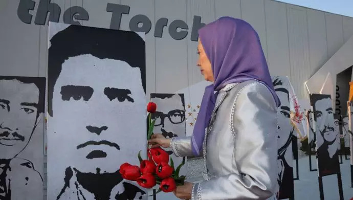  بازدید خانم مریم رجوی از یادواره شهیدان مقاومت ایران - مرداد ۱۴۰۱ 
