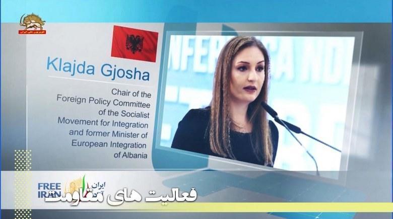 کنفرانس سیاست در قبال ایران ضرورت تحریم و حسابرسی از رژیم - کلایدا جوشا