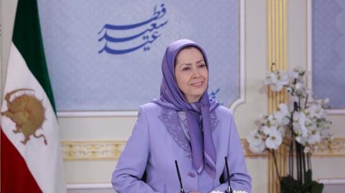 سخنان خانم مریم رجوی با مجاهدين در عید فطر