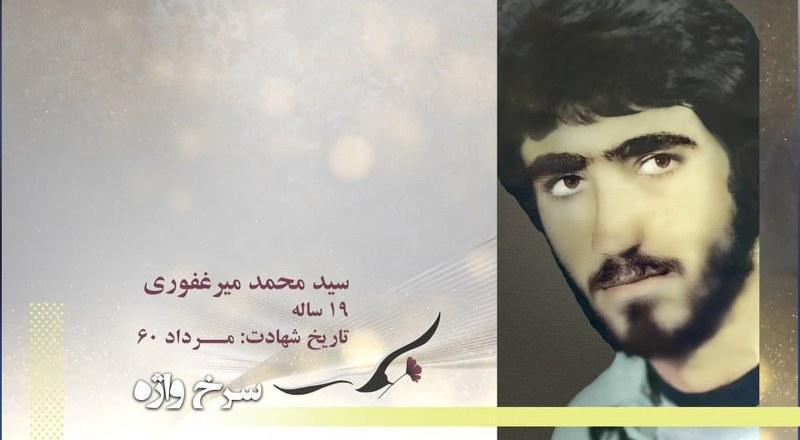 سید محمد میر غفوری از شهیدان بندر گز - سرخ واژه